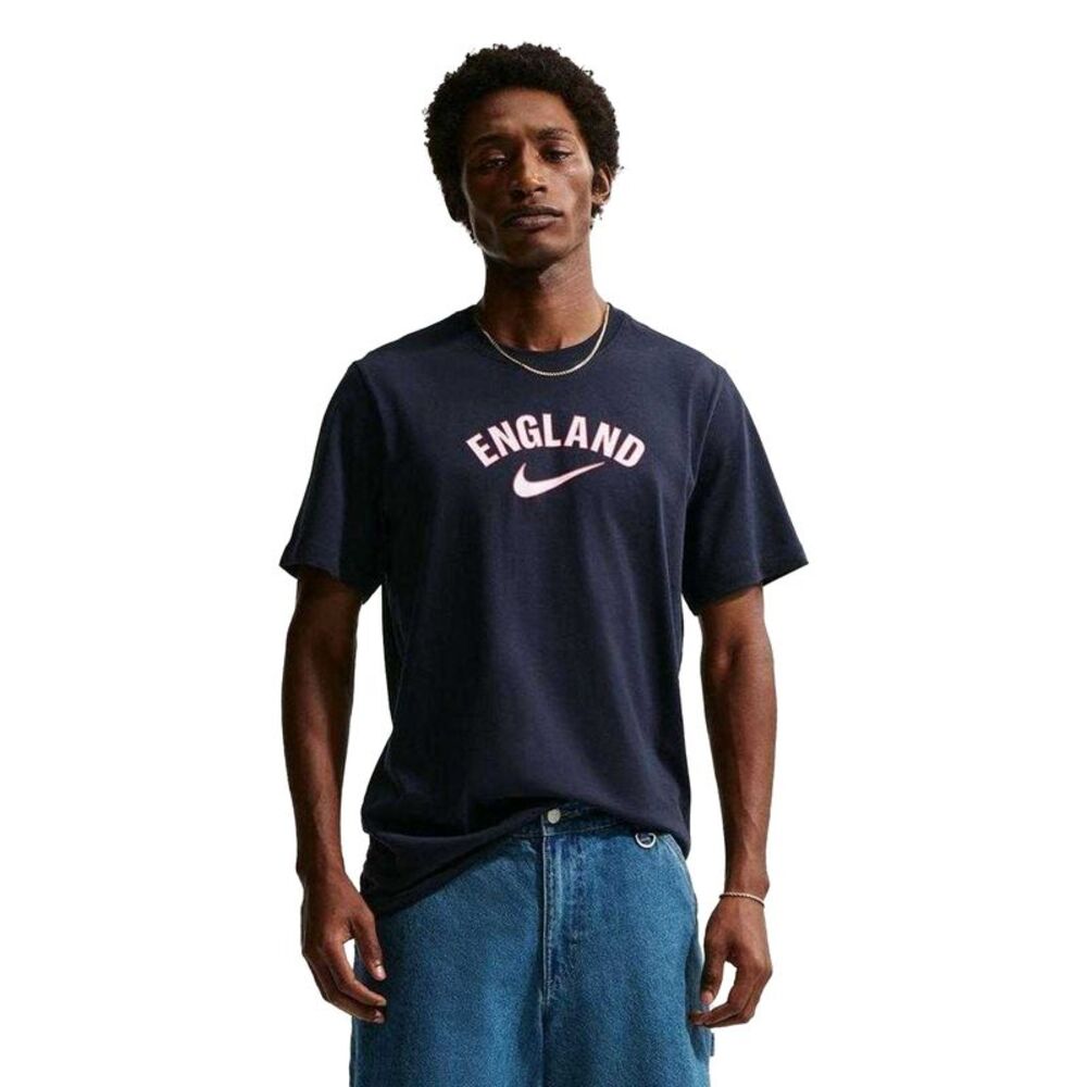Nike Mens England FA Short-Sleeved T-Shirt / Navy